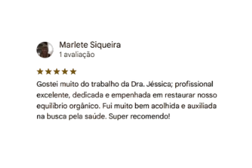 Depoimento de paciente